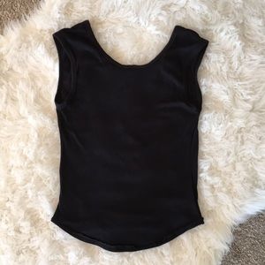 Free People Black Top